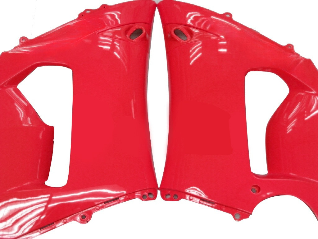 Amotopart Fairings Kawasaki ZX6R 636 Red Black Ninja Racing (2005