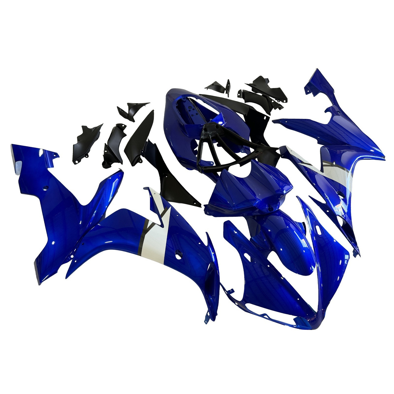 Amotopart Fairings Yamaha YZF-R1 Blue White R1  Racing (2004-2006)