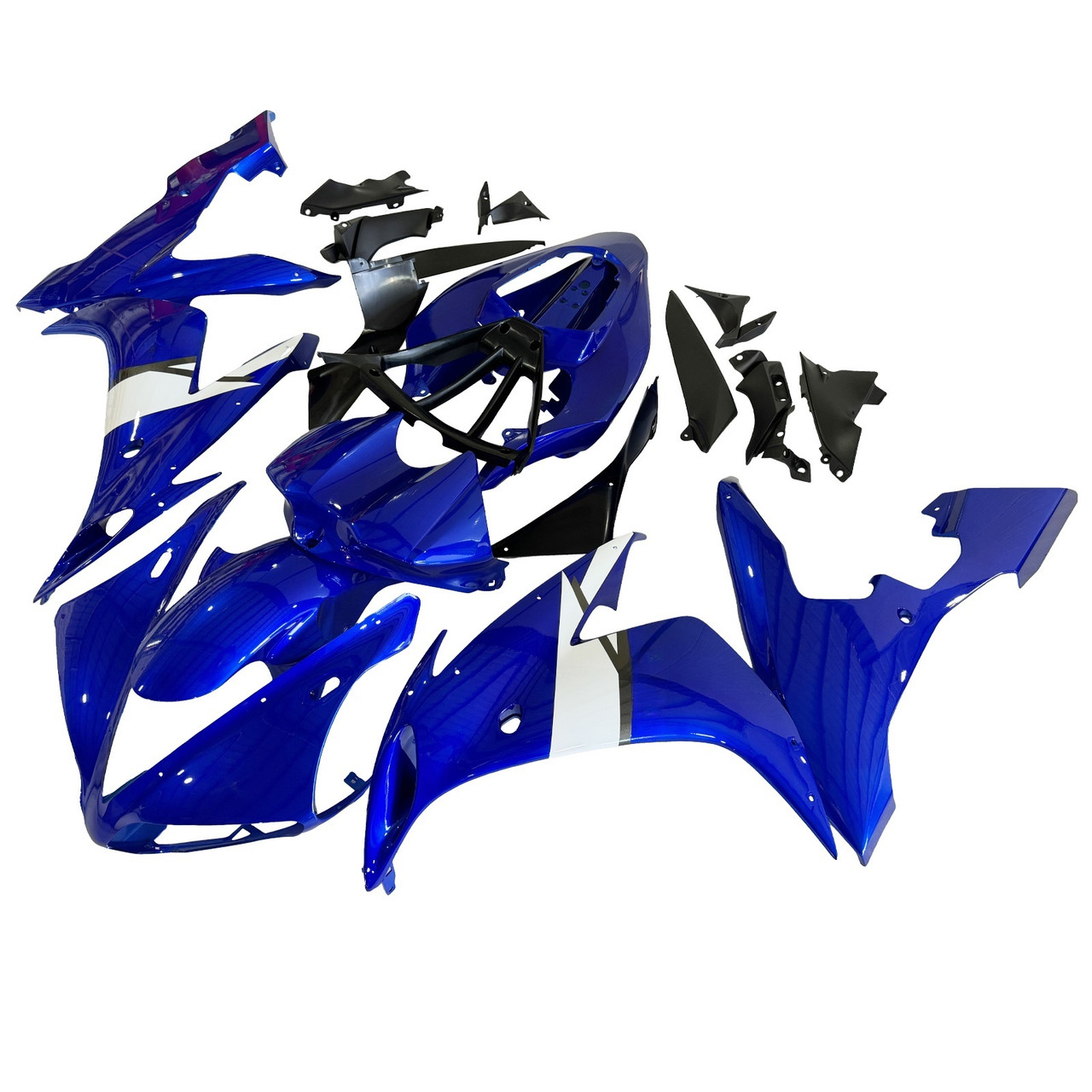 Amotopart Fairings Yamaha YZF-R1 Blue White R1  Racing (2004-2006)