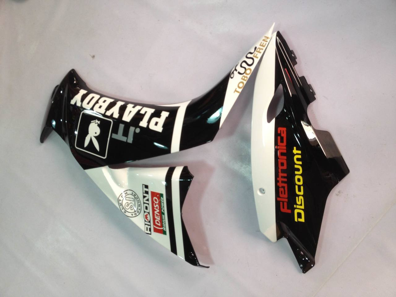 Fairings Honda CBR1000RR Playboy White Black Racing (2012-2016)