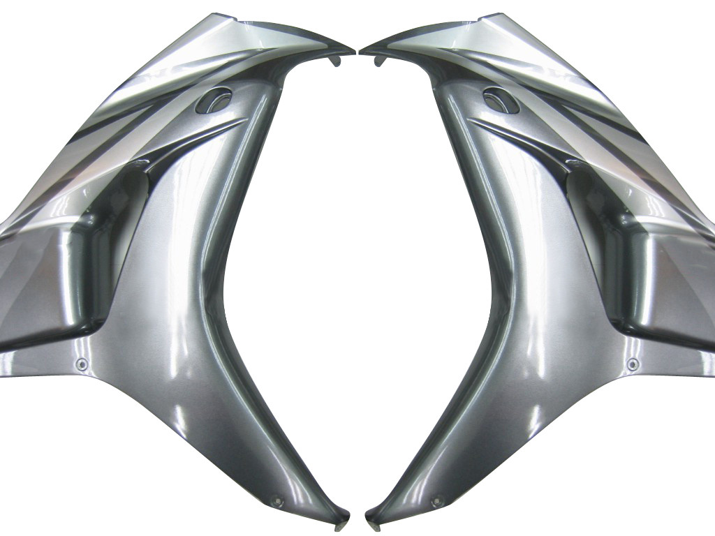 Amotopart Fairings Honda CBR 1000 RR Silver 2-Tone CBR  Racing (2006-2007)