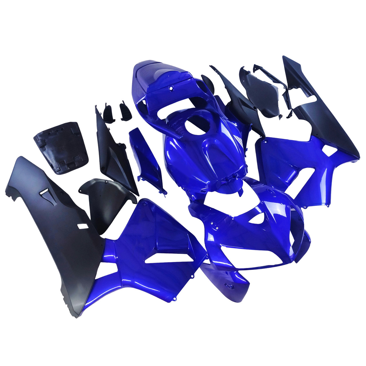Amotopart Fairings Honda CBR 600 RR Blue CBR Racing (2005-2006)