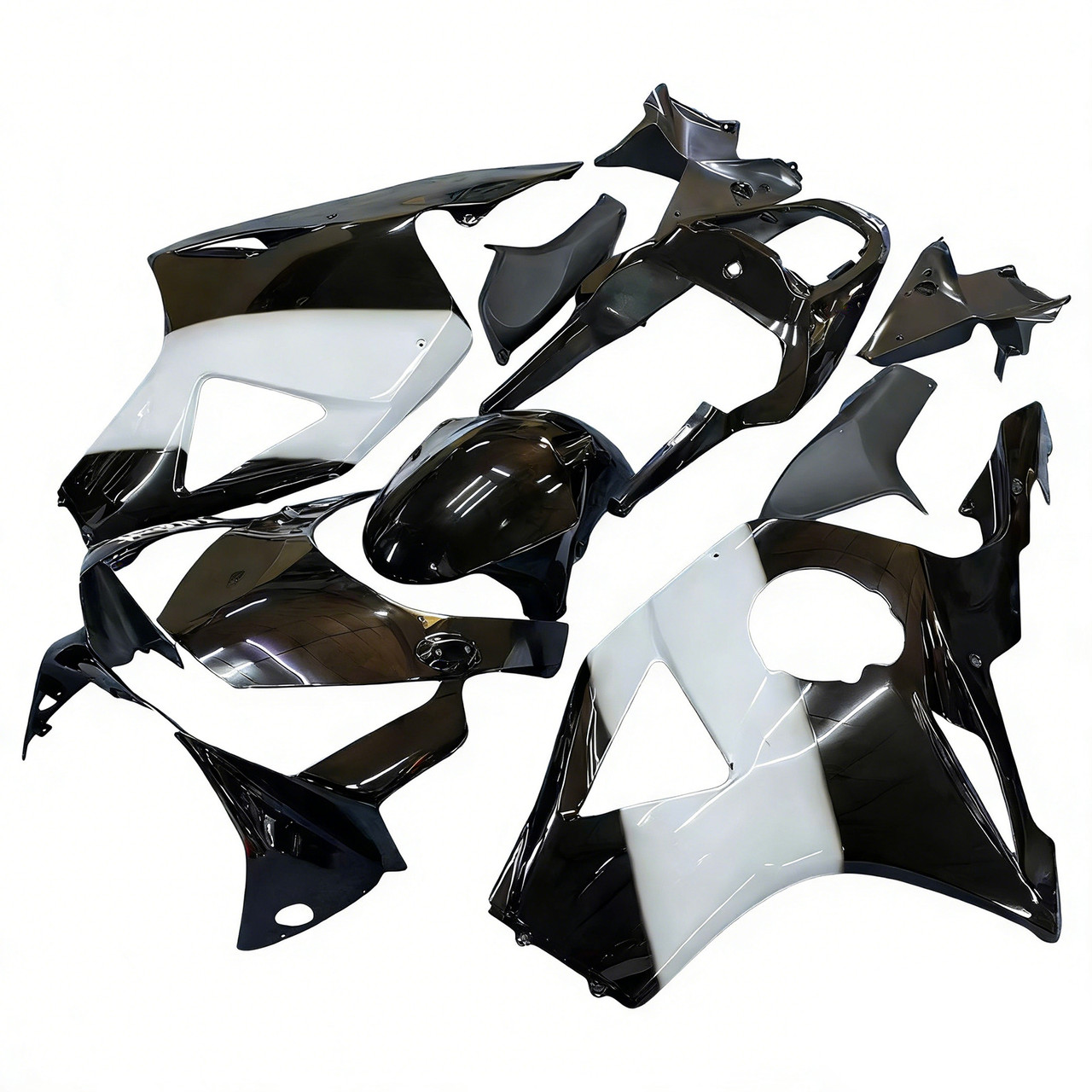 Amotopart Fairings Honda CBR 954 RR Black West Racing (2002-2003)