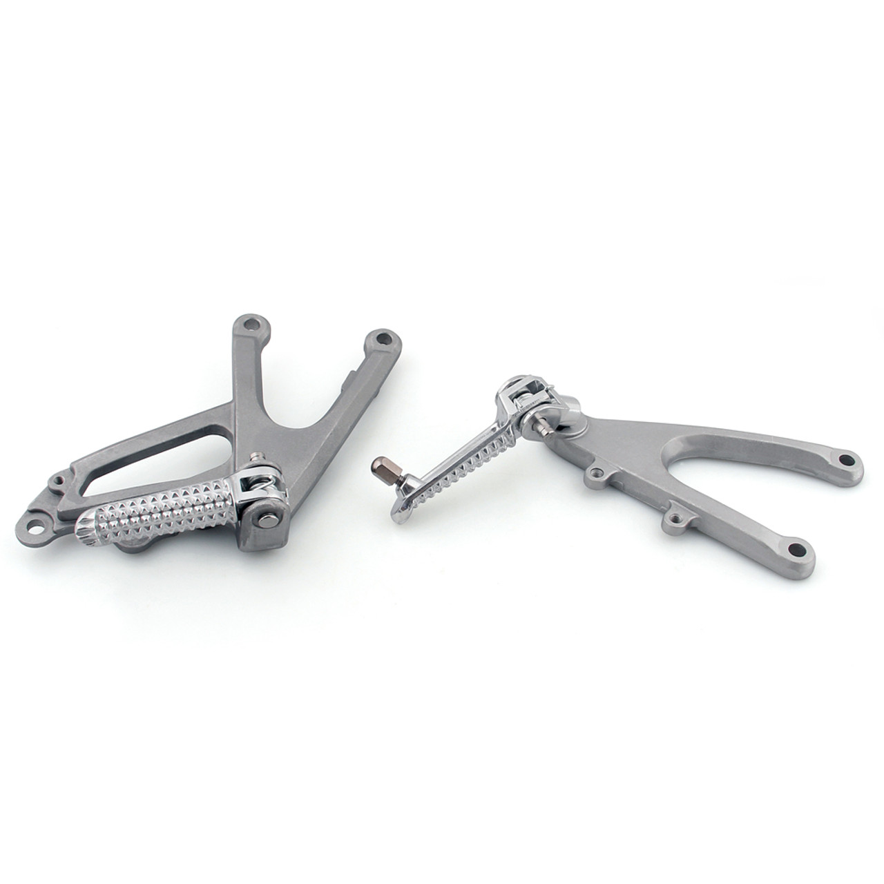 Front Footpegs Footrests Brackets Set Yamaha 5VY-27442-01-00, 5VY-27410-00-00, 4C8-27443-00-00, 5JJ-27461-00-00, 4C8-27445-00-00, 4C8-27446-00-00