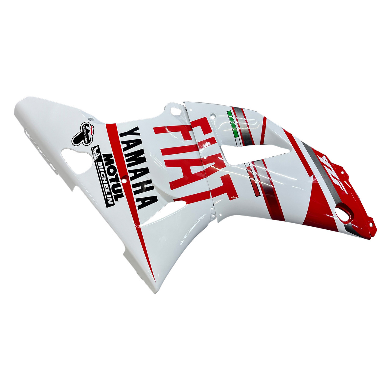 Amotopart Fairings Yamaha YZF-R1 Red White No.46 FIAT R1 Racing (1998-1999)