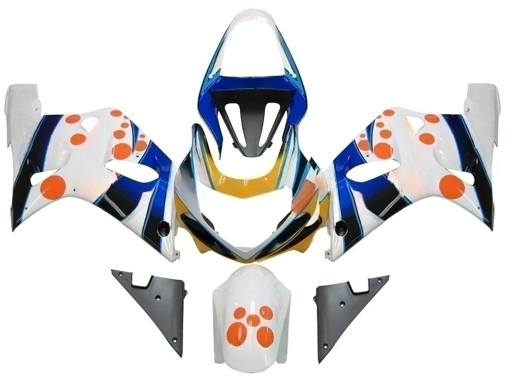Amotopart Fairings Suzuki GSXR 750 Multi-Color pepephone Racing  (2001-2003)