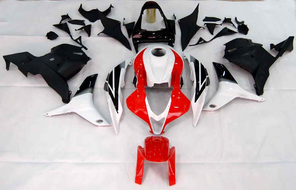 Amotopart Fairings Honda CBR 600 RR Red White Black CBR Racing (2009-2012)