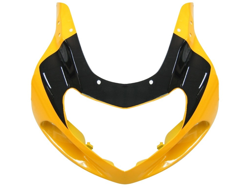 Amotopart Fairings Suzuki GSXR 600 Silver & Yellow GSXR Racing  (2001-2003)