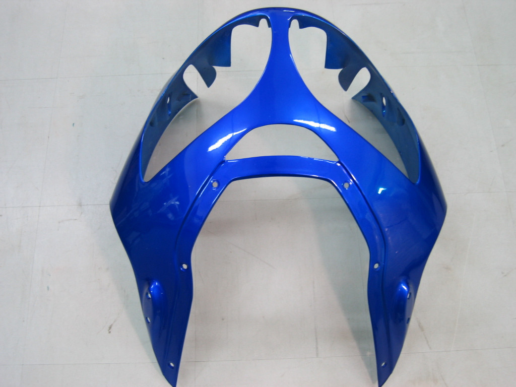 Amotopart Fairings Kawasaki ZX12R Blue & Black ZX12R Racing (2000
