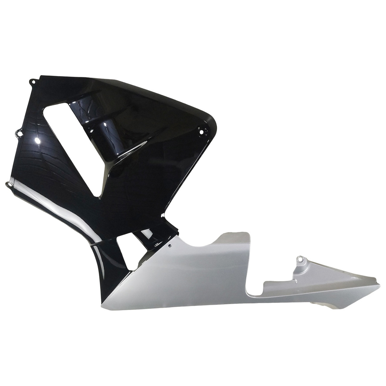 Amotopart Fairings Honda CBR 600 RR Black & Silver Honda Racing (2003-2004)