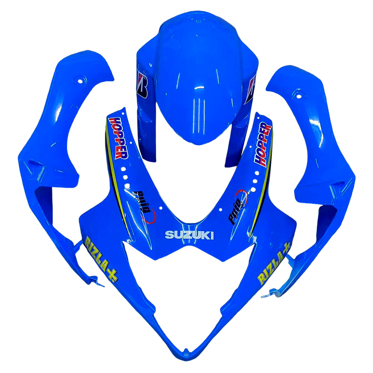 Amotopart Fairings Suzuki GSXR 1000 Blue Rizla Racing (2005-2006)