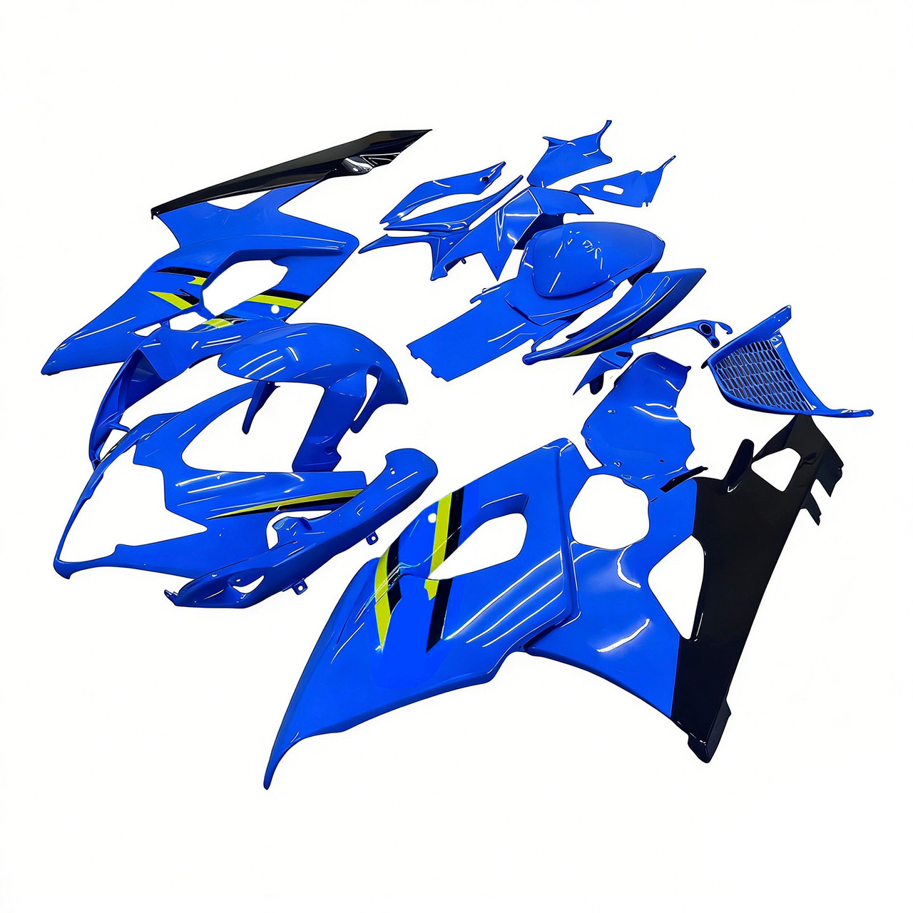 Amotopart Fairings Suzuki GSXR 1000 Blue Rizla Racing  (2005-2006)