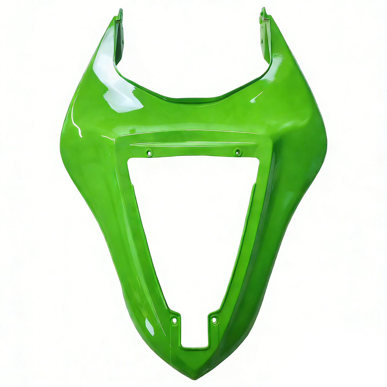 Amotopart Fairings Kawasaki ZX6R ZX636 Green Black Silver  Ninja ZX6R Racing  (2007-2008)
