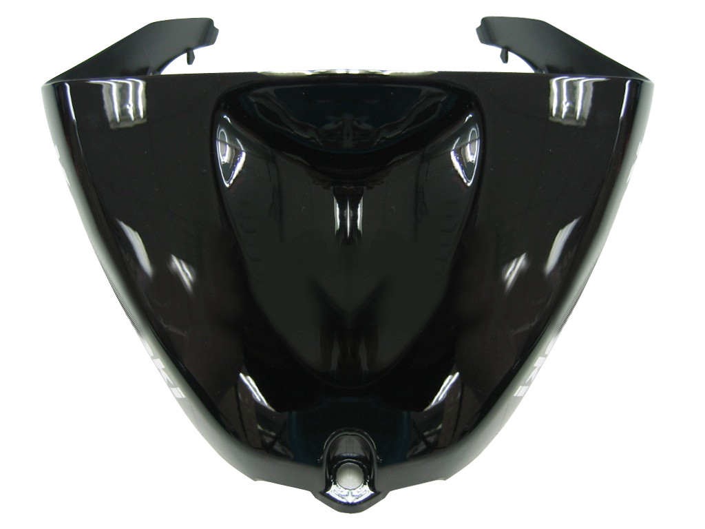 Amotopart Fairings Kawasaki ZX6R 636 Black & Purple Flame Ninja Racing  (2005-2006)