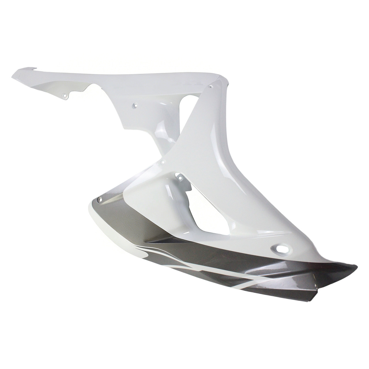Amotopart Fairings Honda CBR 1000 RR White & Silver CBR Racing (2006-2007)