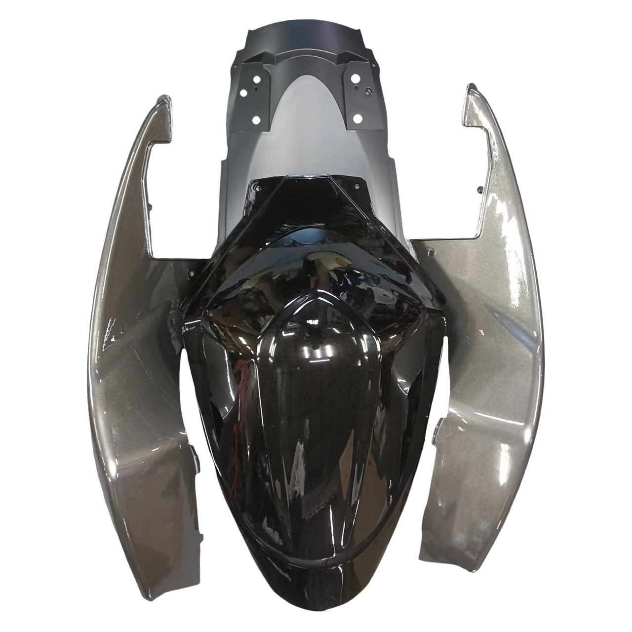 Amotopart Fairings Suzuki GSXR 1000 Silver & Black GSXR Racing  (2005-2006)