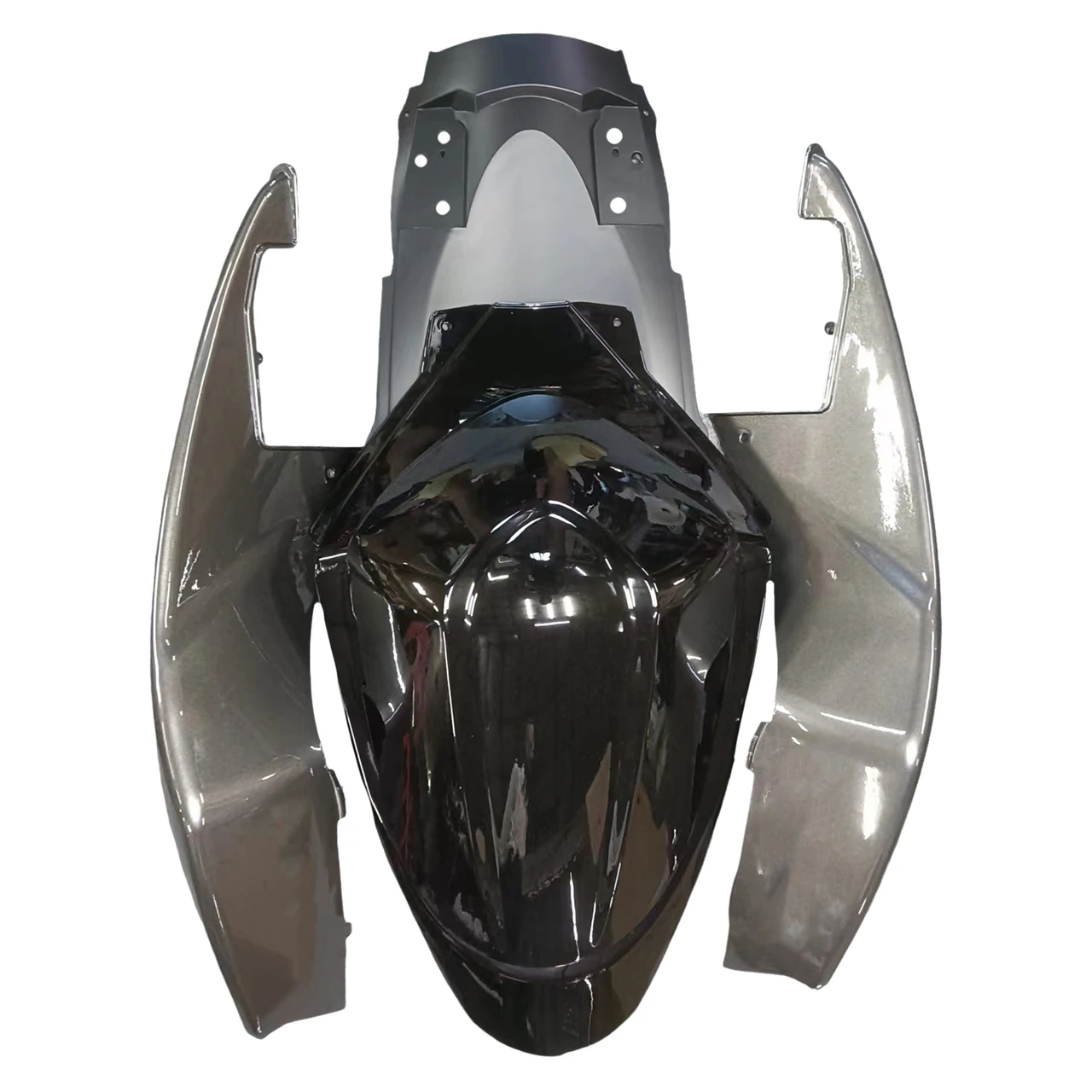 Amotopart Fairings Suzuki GSXR 1000 Silver & Black GSXR Racing  (2005-2006)
