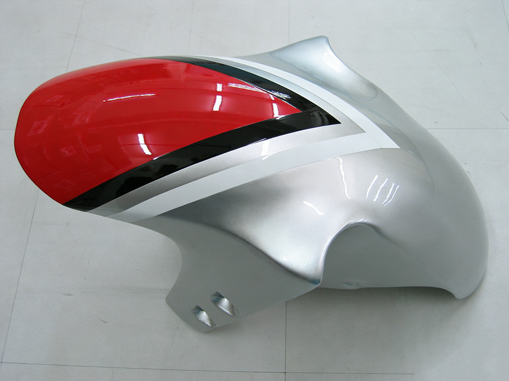 Amotopart Fairings Yamaha YZF-R1 Silver Red Fortuna Racing (2000-2001)
