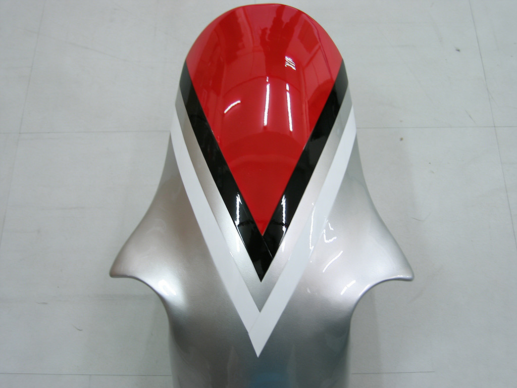 Amotopart Fairings Yamaha YZF-R1 Silver Red Fortuna Racing (2000-2001)