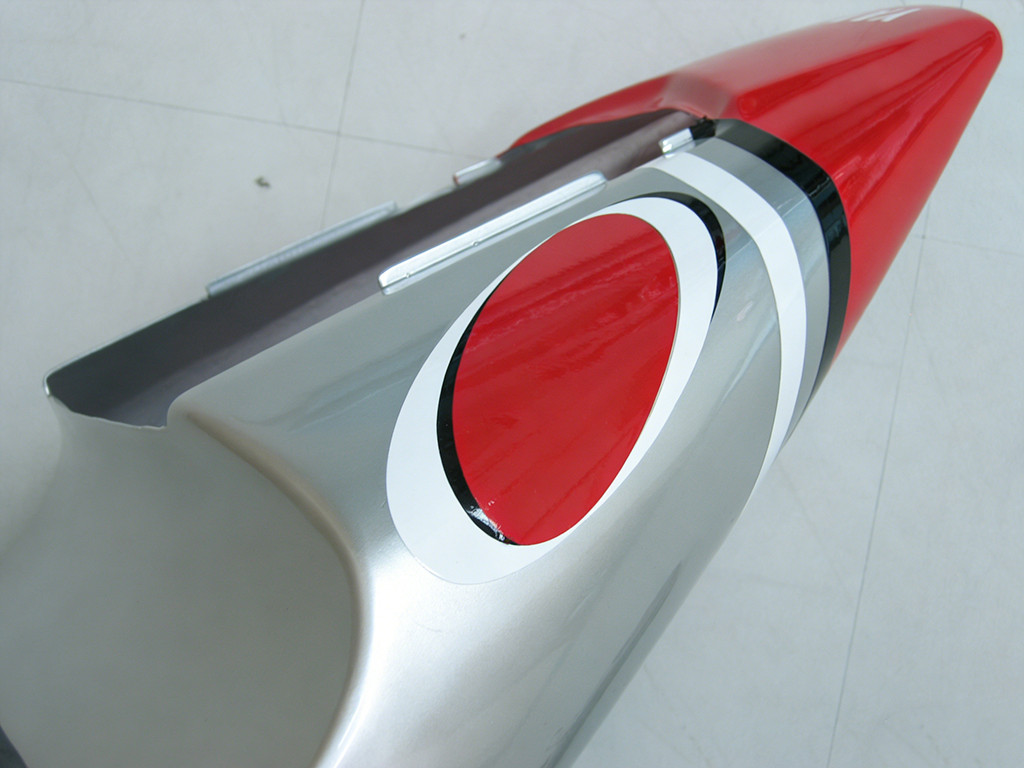 Amotopart Fairings Yamaha YZF-R1 Silver Red Fortuna Racing (2000-2001)