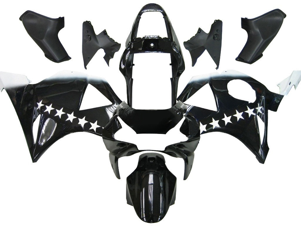 Amotopart Fairings Honda CBR 954 RR Black SevenStars Racing (2002-2003)