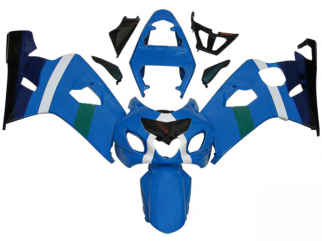 Amotopart Fairings Suzuki GSXR 600 750 Blue Rizla GSXR Racing  (2004-2005)