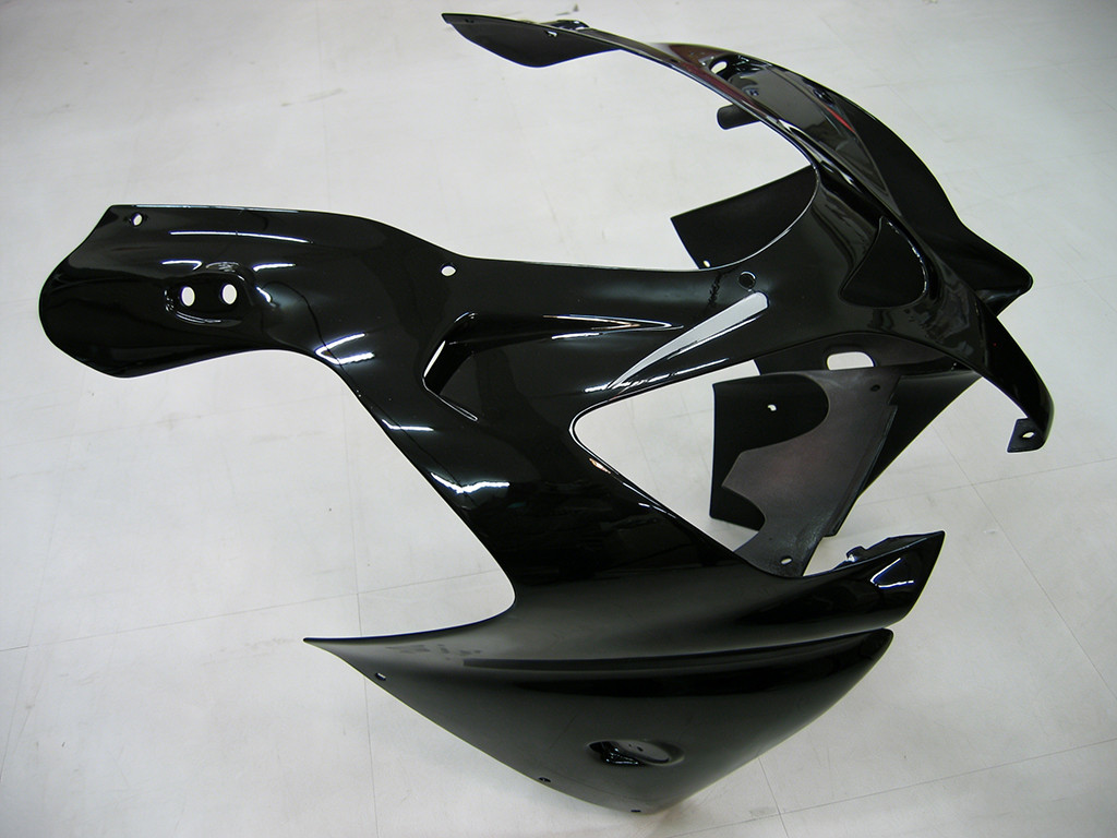 とんトン Amotopart Fairings Kawasaki ZX 9R Black White West ZX9R Racing