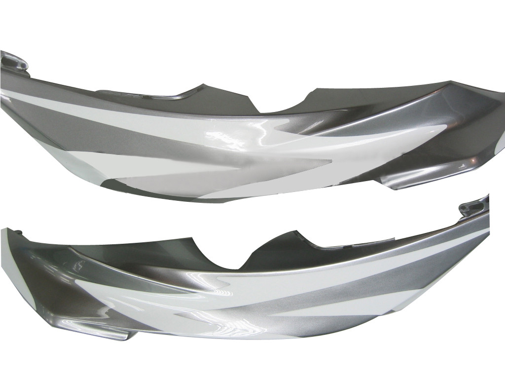 Amotopart Fairingsr Honda CBR 600 RR White & Silver CBR Racing (2007-2008)