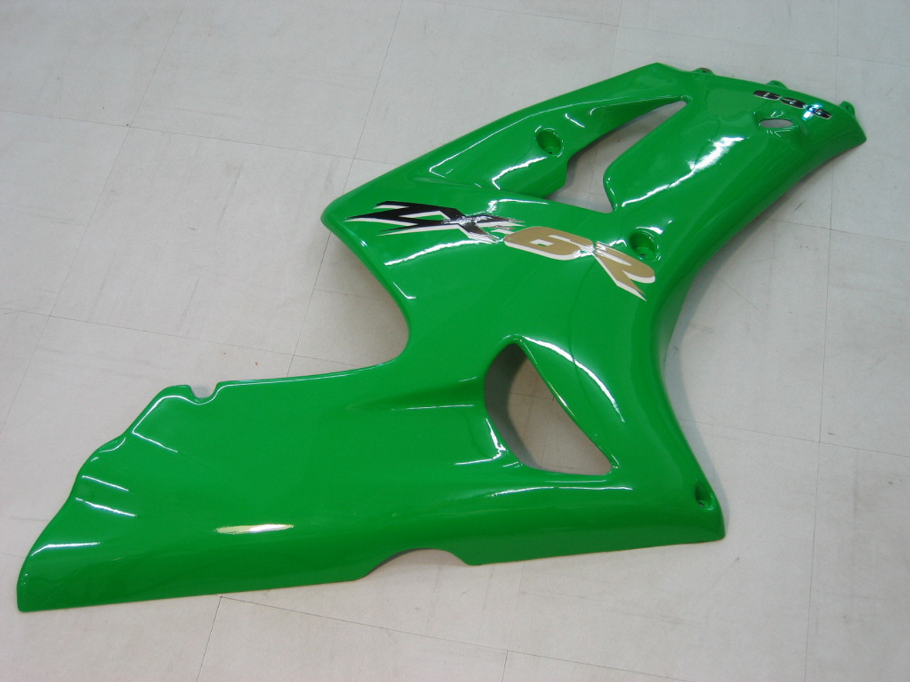 Fairings Kawasaki ZX6R 636 Green Ninja Racing  (2003-2004)