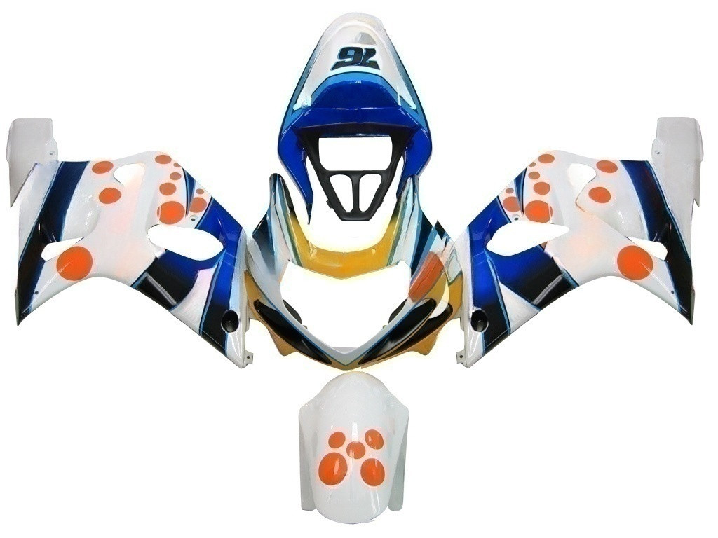 Amotopart Fairings Suzuki GSXR 1000 Multi-Color pepephone  Racing  (2000-2002)