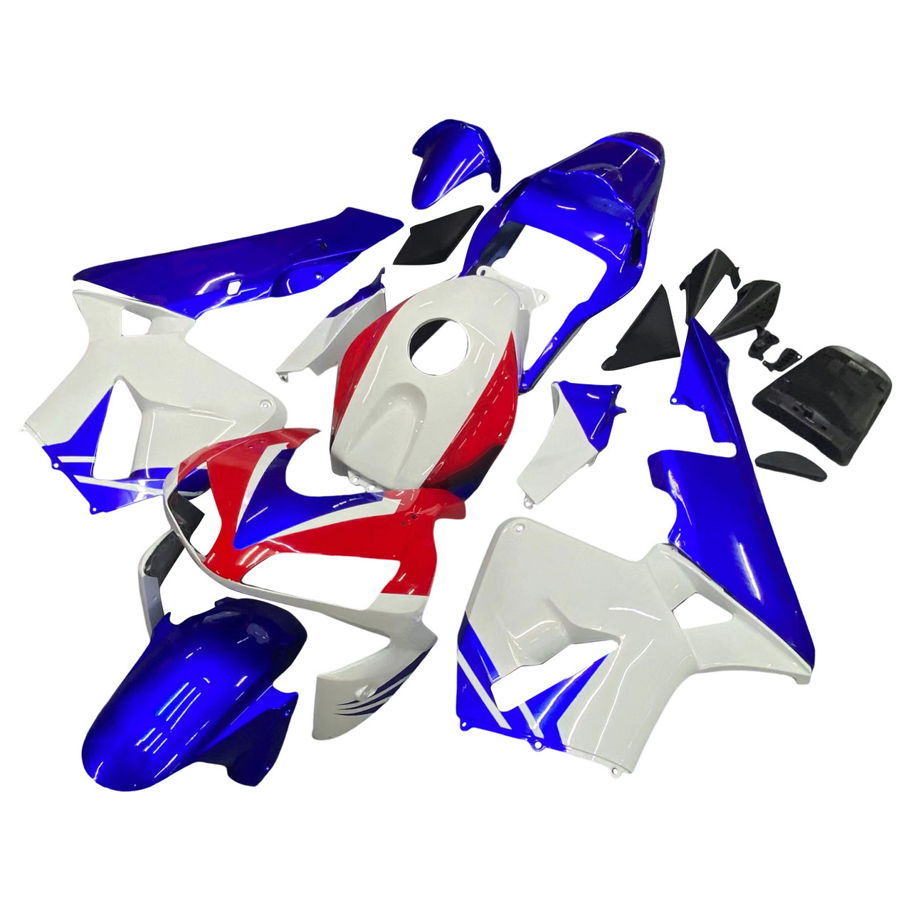 Amotopart Fairings Honda CBR 600 RR Red Whit Blue HRC Racing (2003-2004)