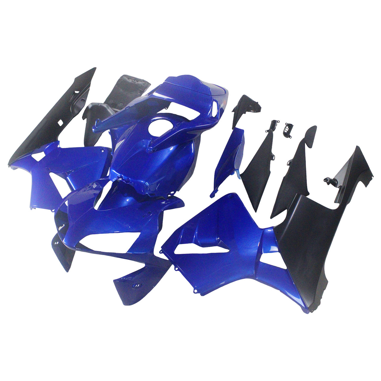 Amotopart Fairings Honda CBR 600 RR Blue & Black CBR Racing (2003-2004)
