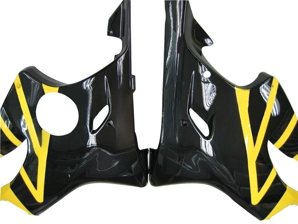Amotopart Fairings Honda CBR 600 F4i Yellow & Black F4i Racing (2004-2007)