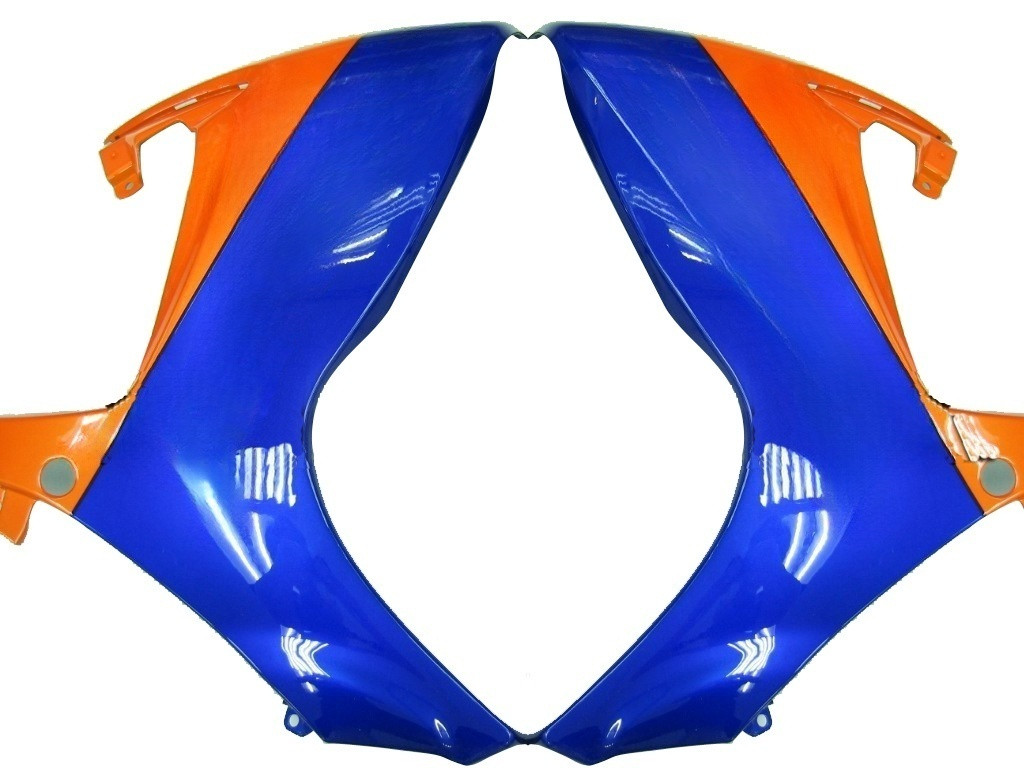 Amotopart Fairings Suzuki GSXR 600 750 Orange & Blue Jordan Racing  (2006-2007)