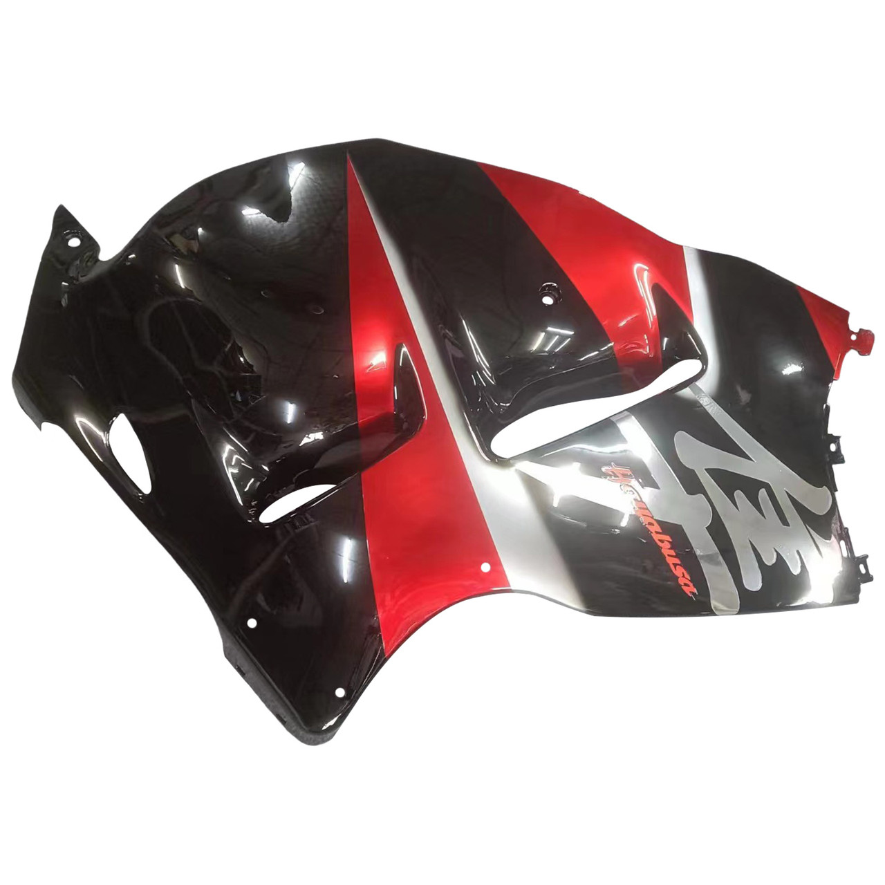 Amotopart Fairings Suzuki GSX1300 Hayabusa Black & Red Hayabusa Racing (1999-2007)