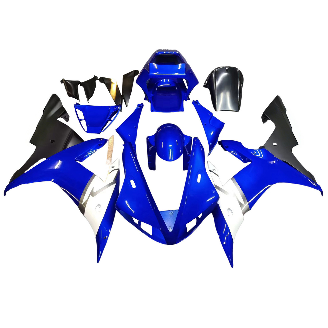 Amotopart Fairings Yamaha YZF-R1Blue R1 Racing (2002-2003)