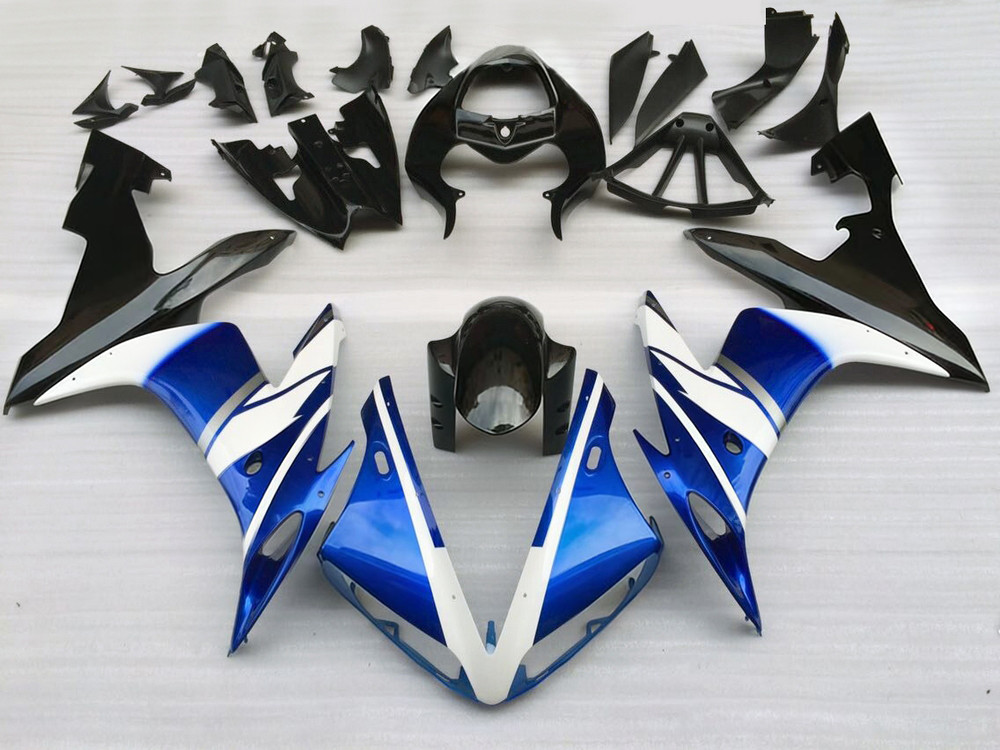 Amotopart Fairings Yamaha YZF-R1 Blue White Black FIMER Racing (2004-2006)