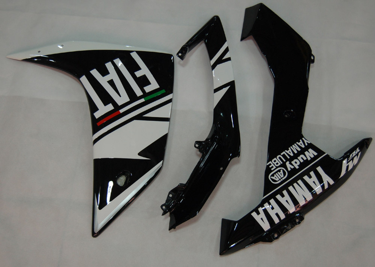 Amotopart Fairings Yamaha YZF-R1 Black FIAT R1 Racing (2007
