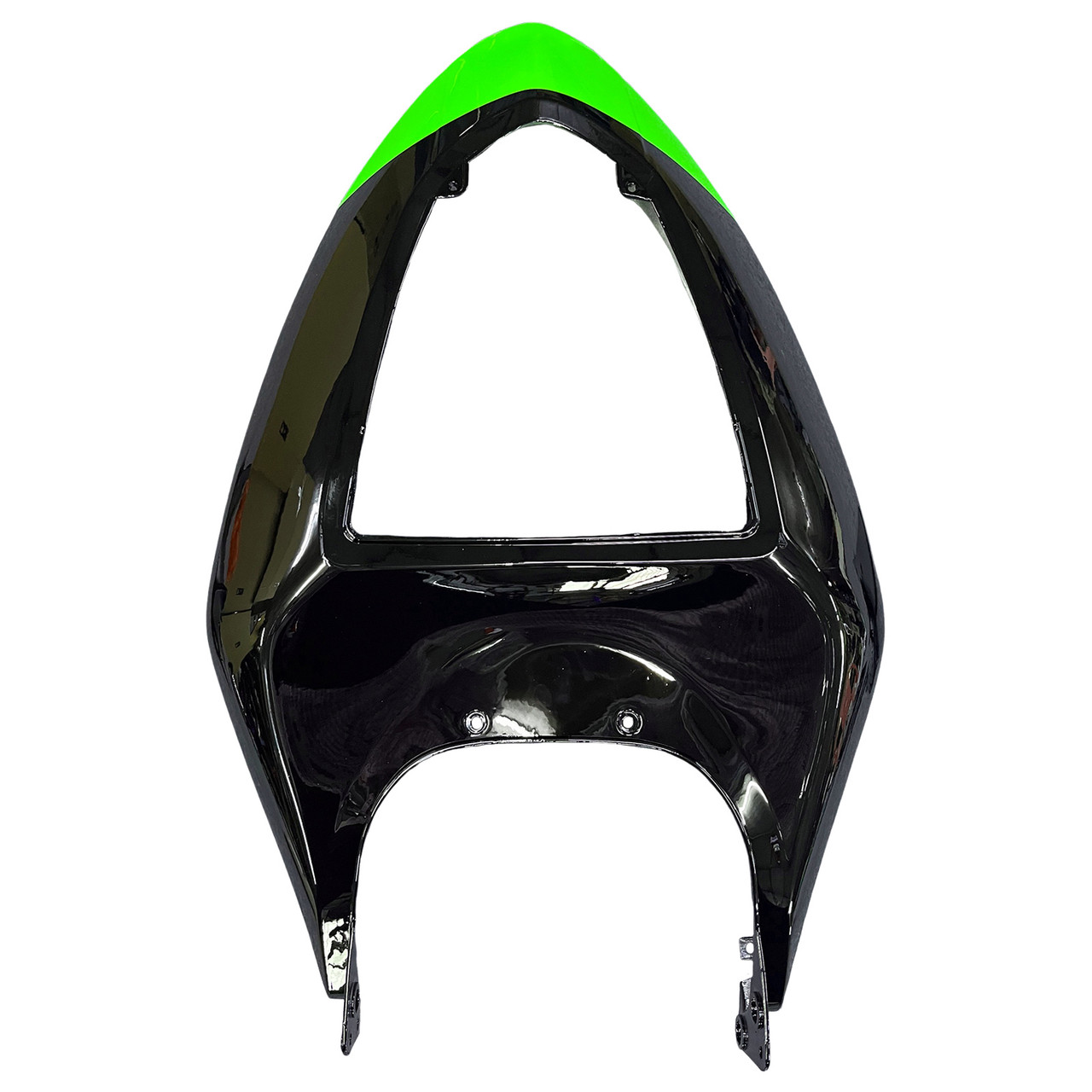 Amotopart Fairings Kawasaki ZX6R 636 Green Black Kawasaki Racing  (2005-2006)