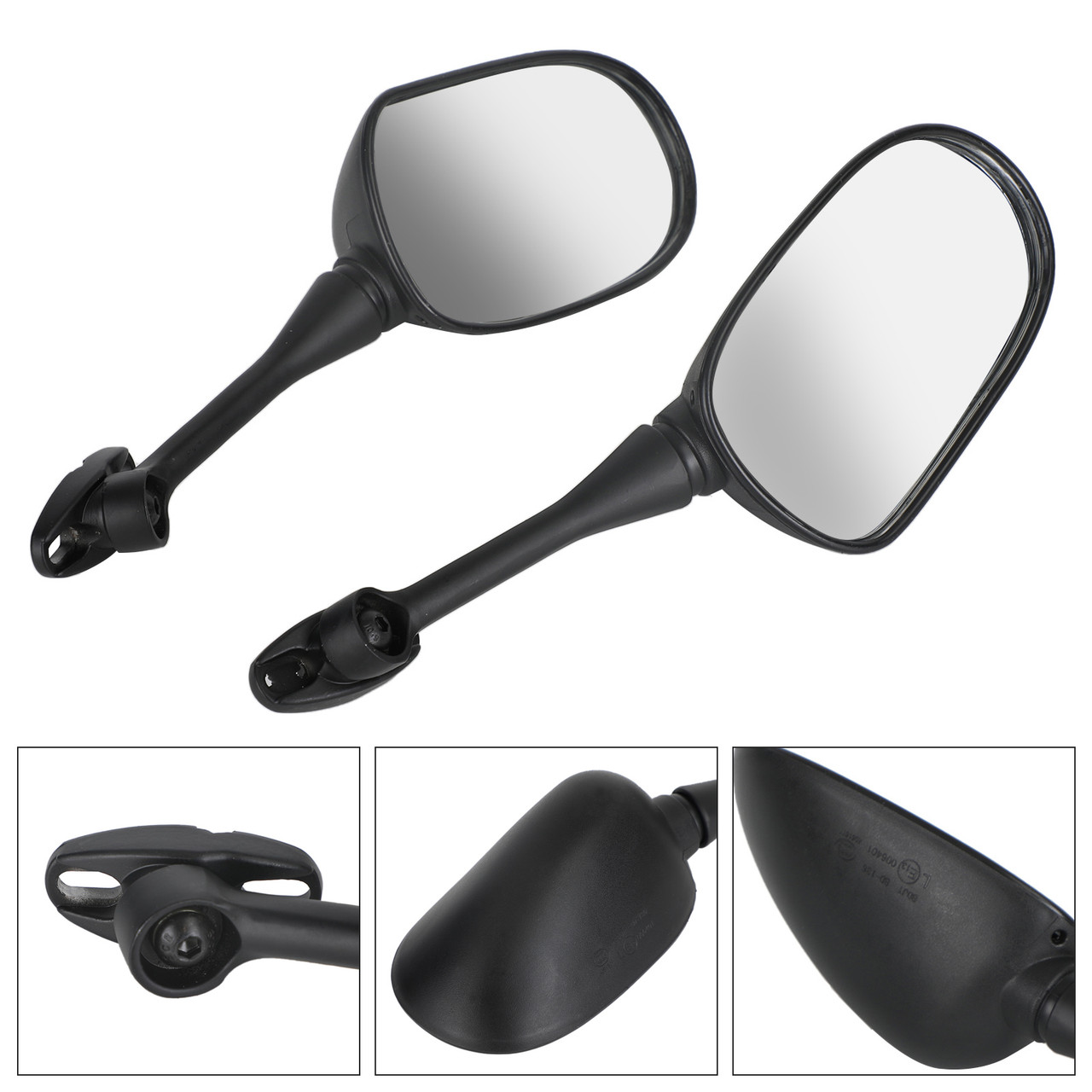 Mirrors Honda CBR 600 F4 / F4i RC51 / RVT 1000 (2000-2005) Black OEM Style