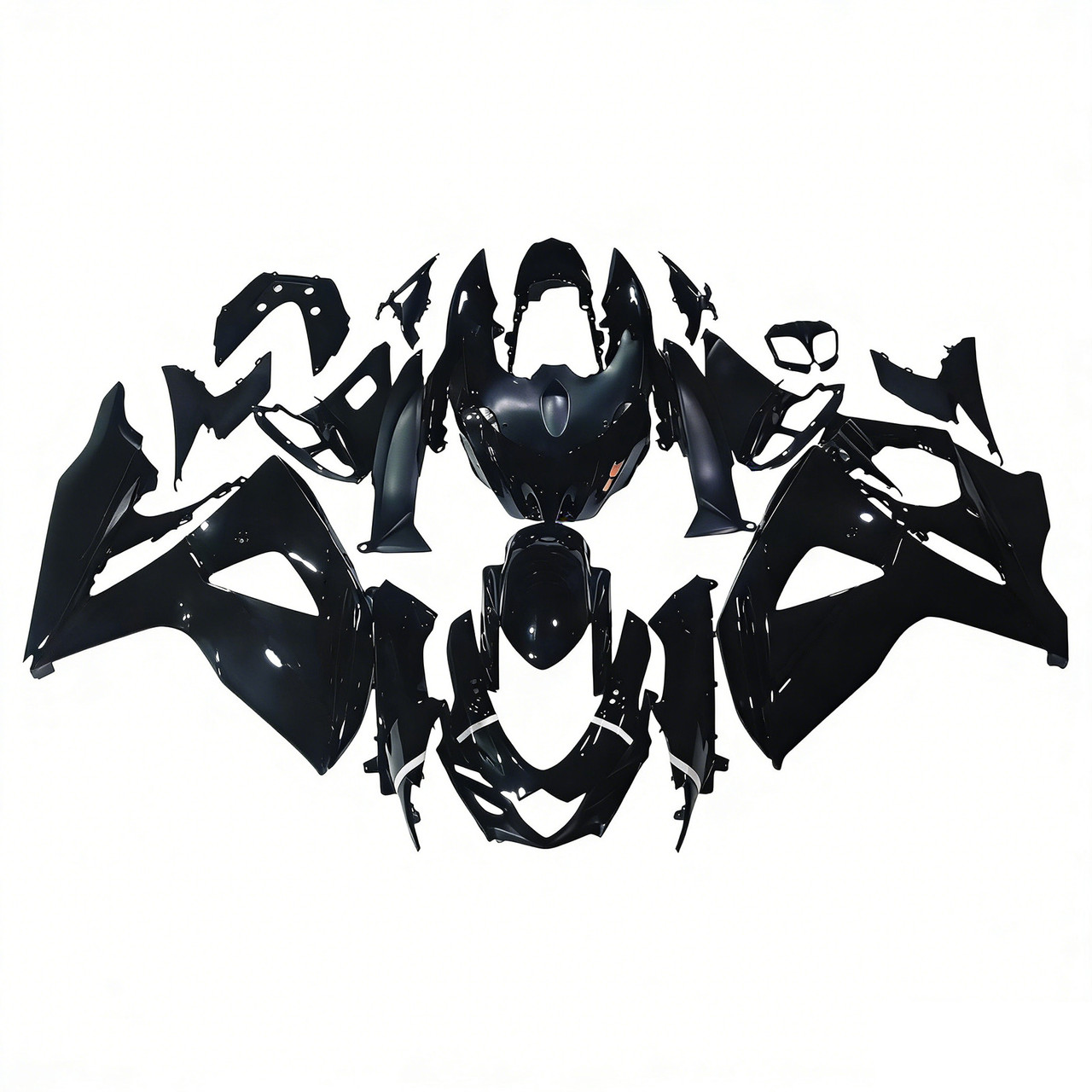 Amotopart Fairings Suzuki GSXR 1000 Black Jordan Racing  (2009-2016)