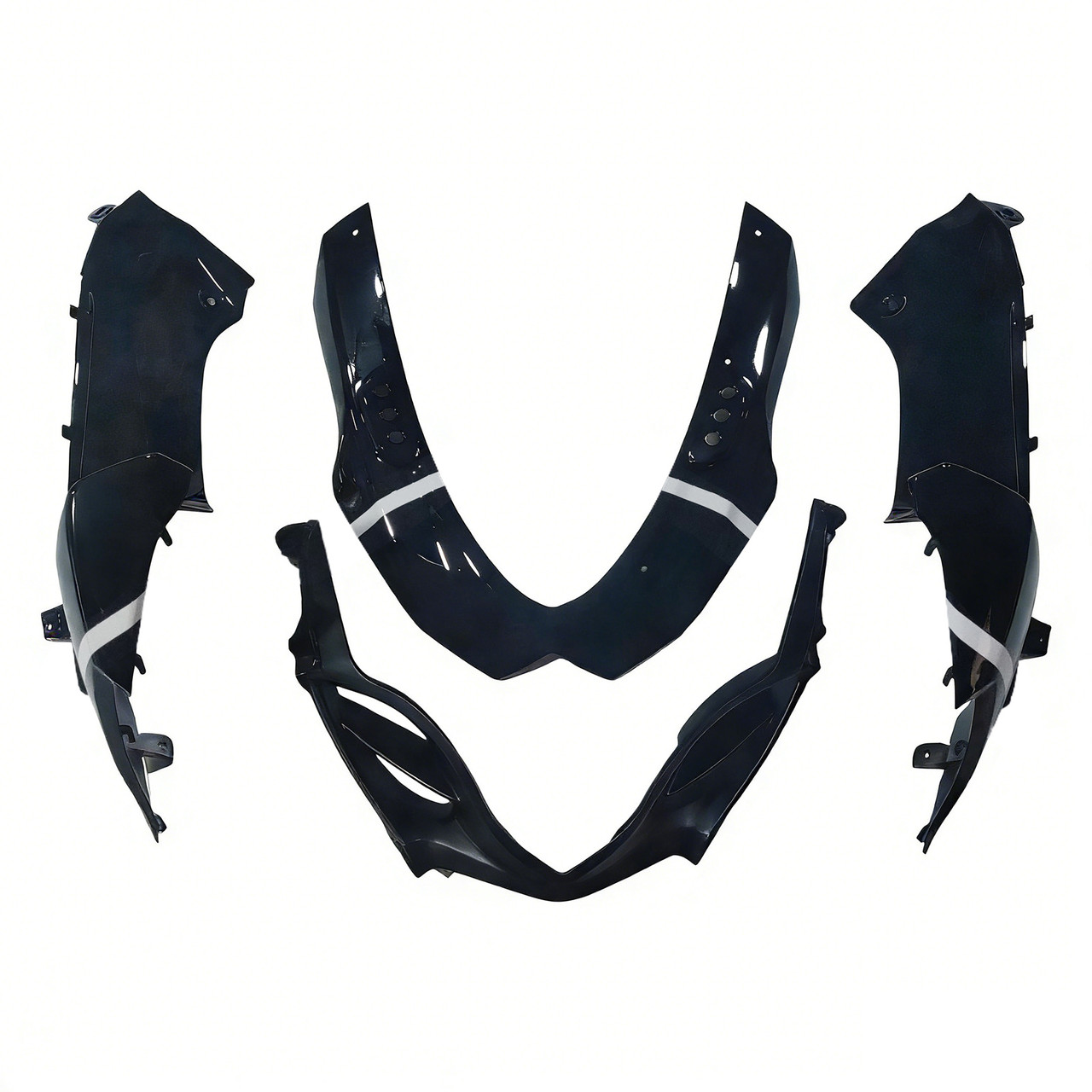 Amotopart Fairings Suzuki GSXR 1000 Black Jordan Racing  (2009-2016)