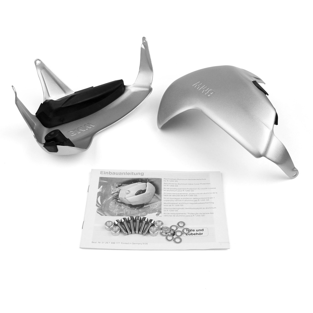 PORU Aluminum Cylinder Head Guards Protector Fit for BMW R1200GS