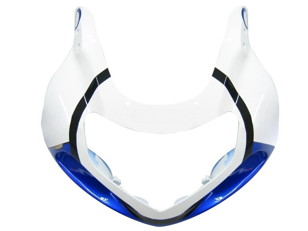 Amotopart Fairings Suzuki GSXR 600 White Blue Jordan GSXR Racing  (2001-2003)