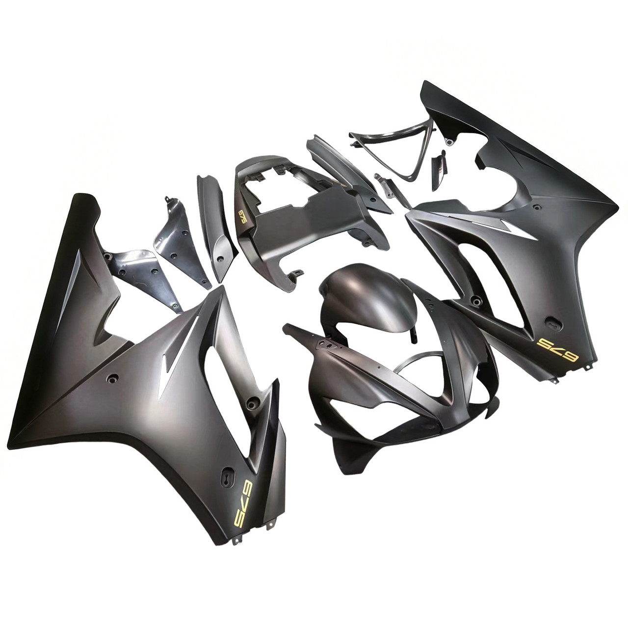 Amotopart Fairings Triumph Daytona 675 Black 675 Racing (2006-2008)