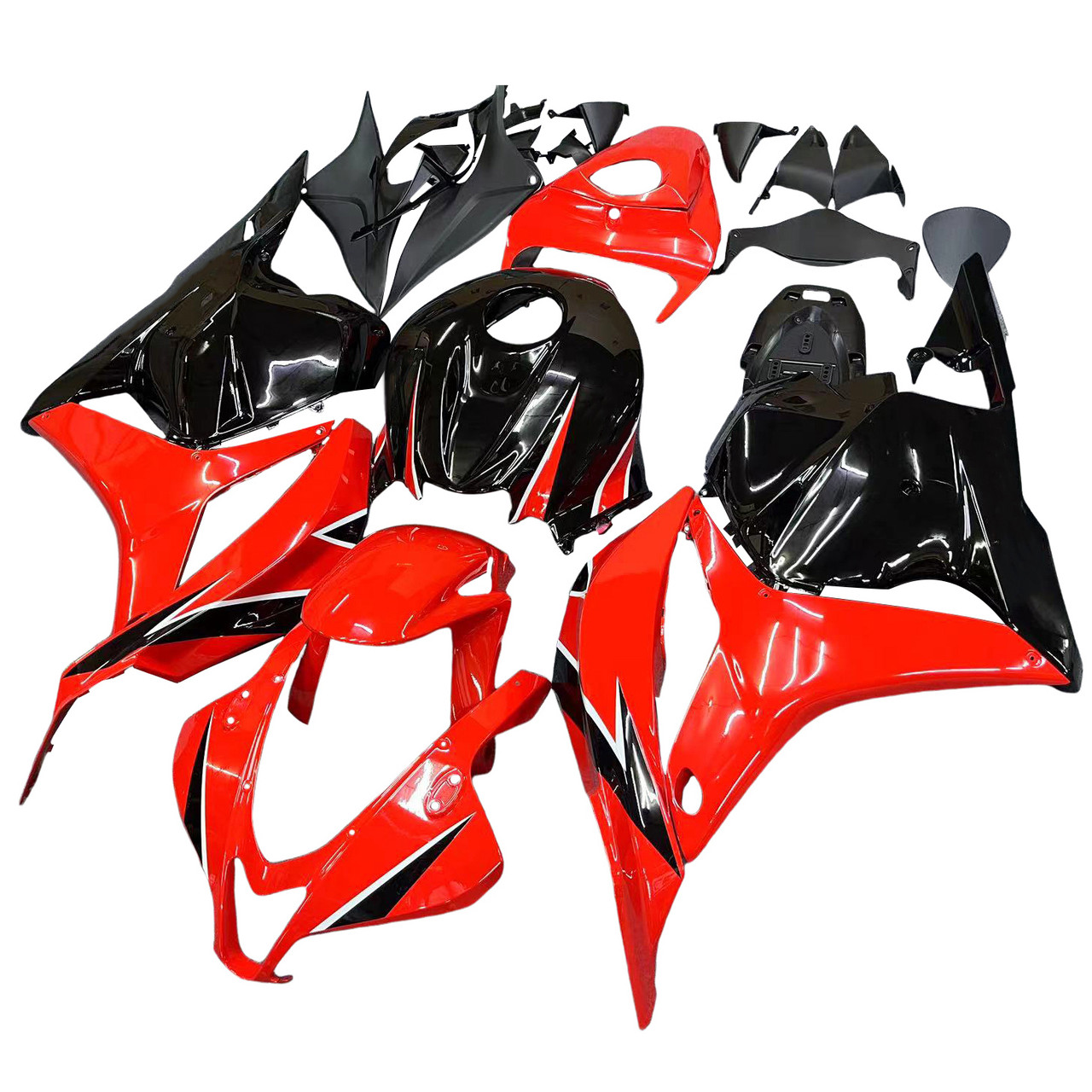 Amotopart Fairings Honda CBR 600 RR Red & Black Honda CBR Racing (2009-2012)