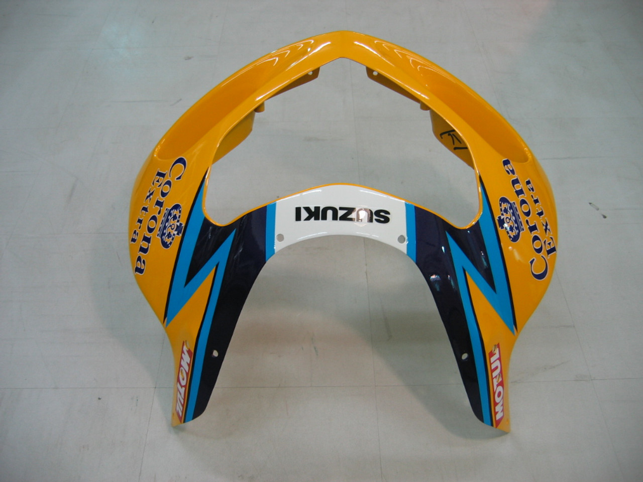 Amotopart Fairings Suzuki GSXR 750 Yellow Blue Corona GSXR