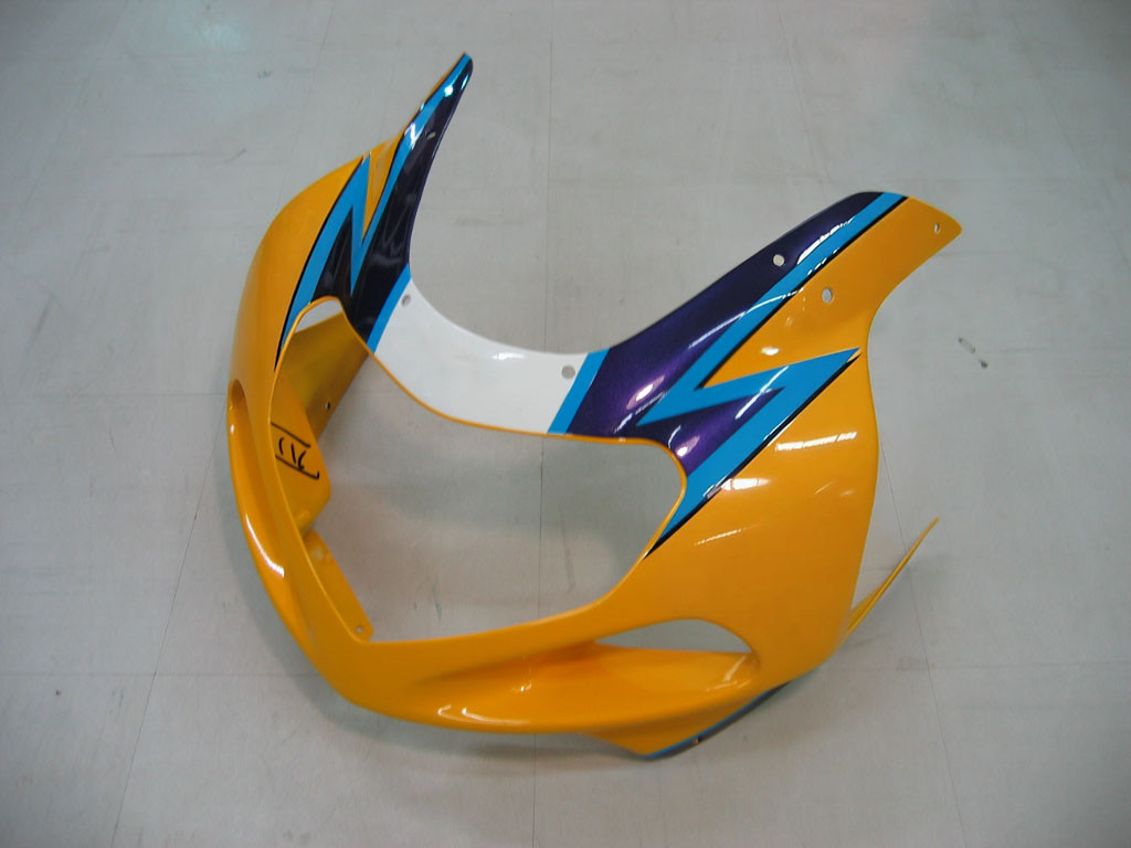 Amotopart Fairings Suzuki GSXR 750 Yellow Blue Corona GSXR Racing  (2001-2003)
