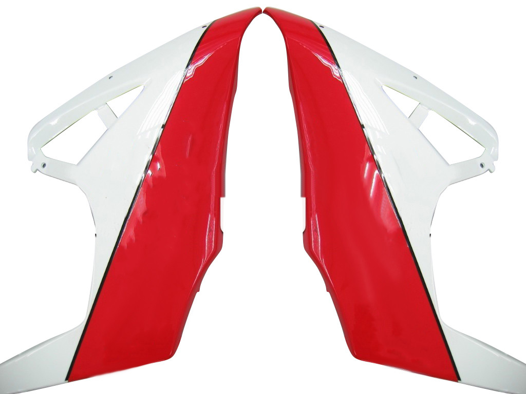 Amotopart Fairings Suzuki GSXR 1000 White & Red Jordan Racing  (2005-2006)