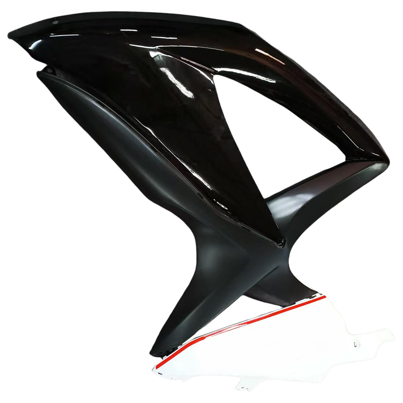 Amotopart Fairings Suzuki GSXR 600 750 Black White GSXR Racing  (2008-2010)